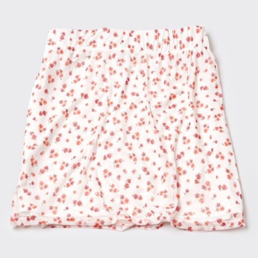 🌺 Rue+ White Ditsy Floral Skirt 🌺